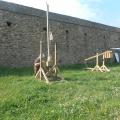 préparation des machines de siège pour les enfants.